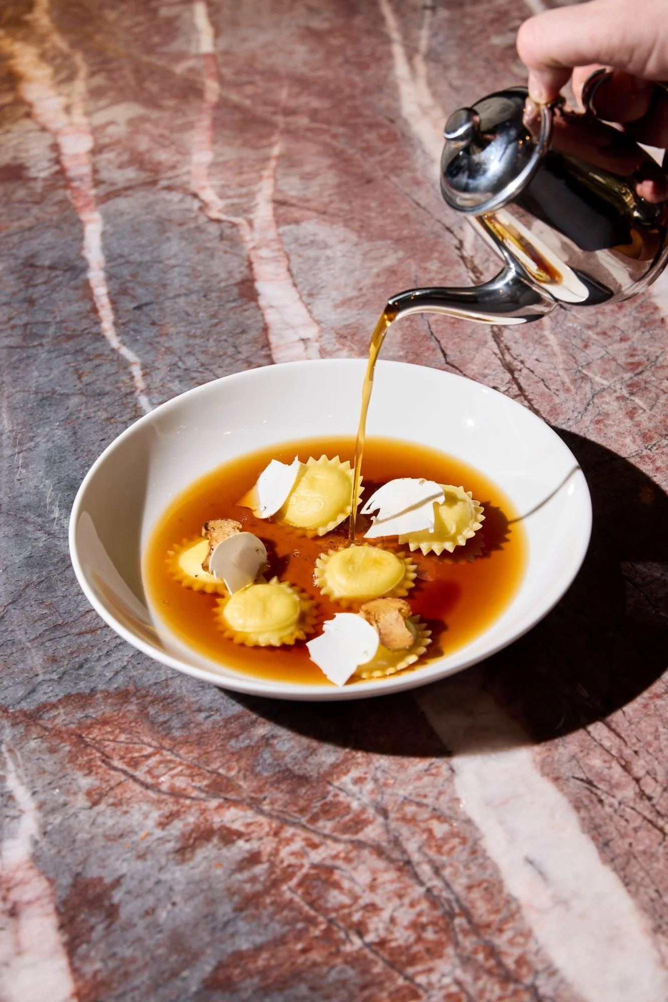 Bar Sprezzatura Portland Ravioli Brodo