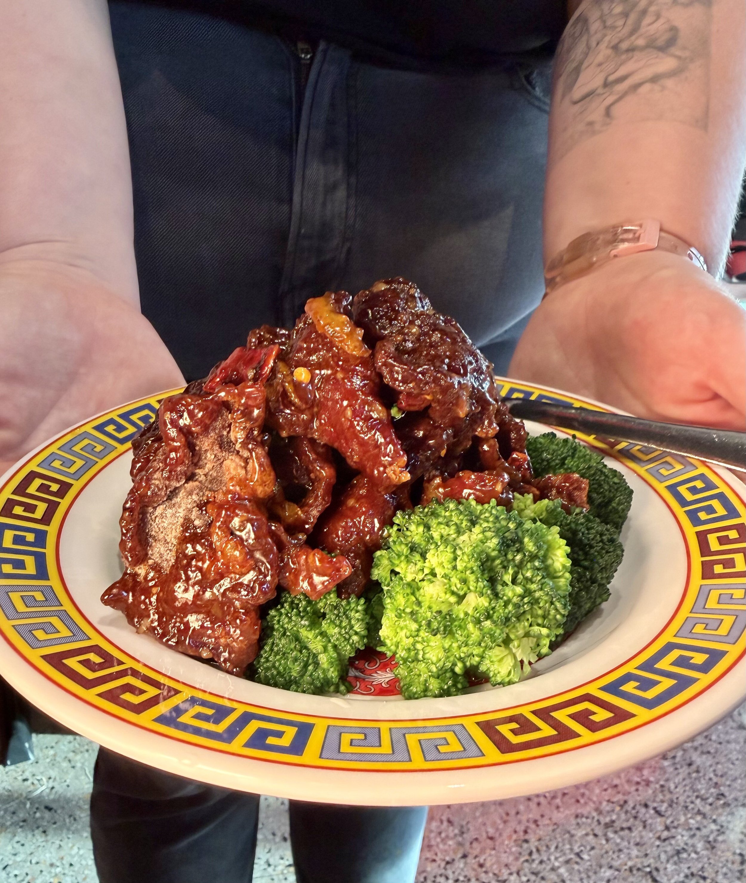 The Majestic Chinese American Restaurant Asheville Beef and broccoli