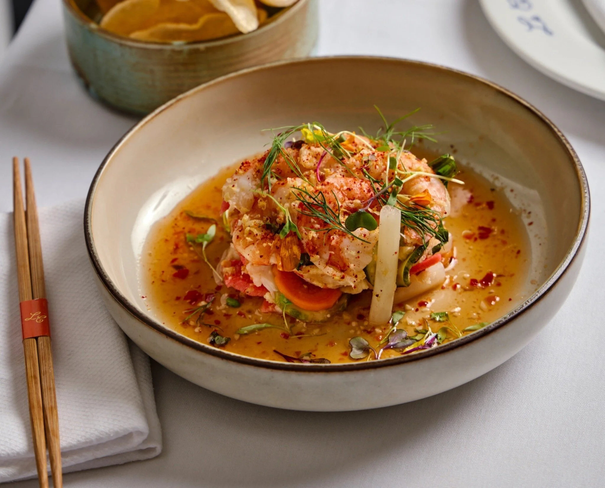 Hassan Obaye Le Colonial seafood ceviche