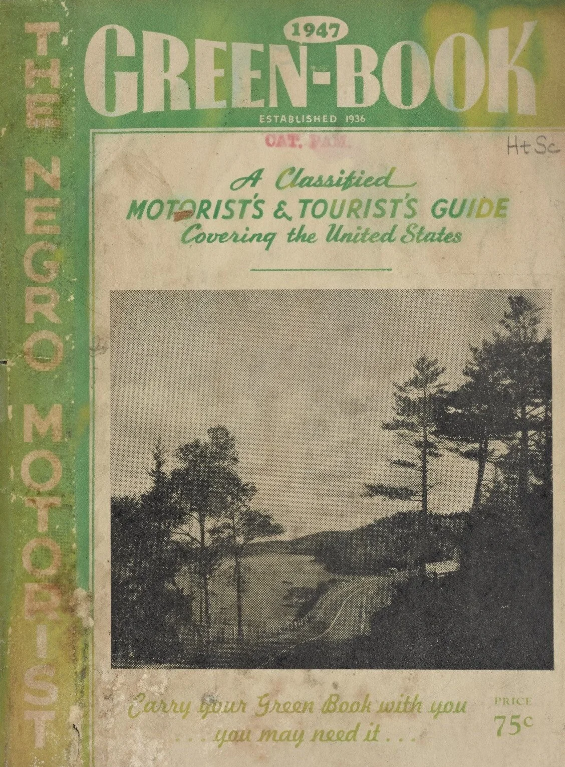 Green Book cover 1947 Edition