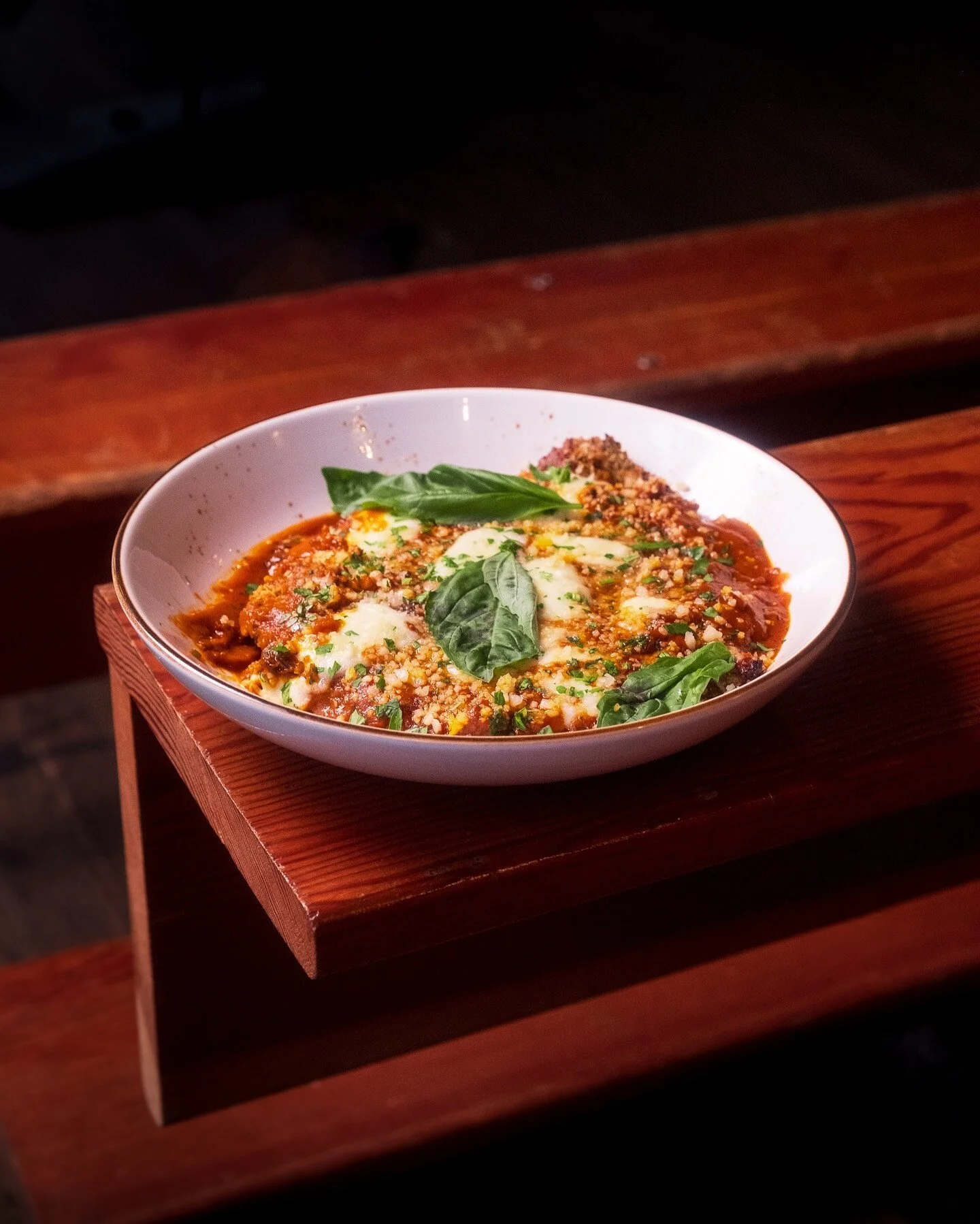 Chef Melanie Steehler Darkalino Restaurant Seattle Chicken Parm