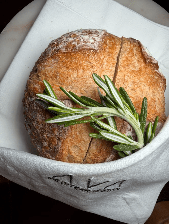 Ava MediterrAegean Restaurant Coconut Grove Bread