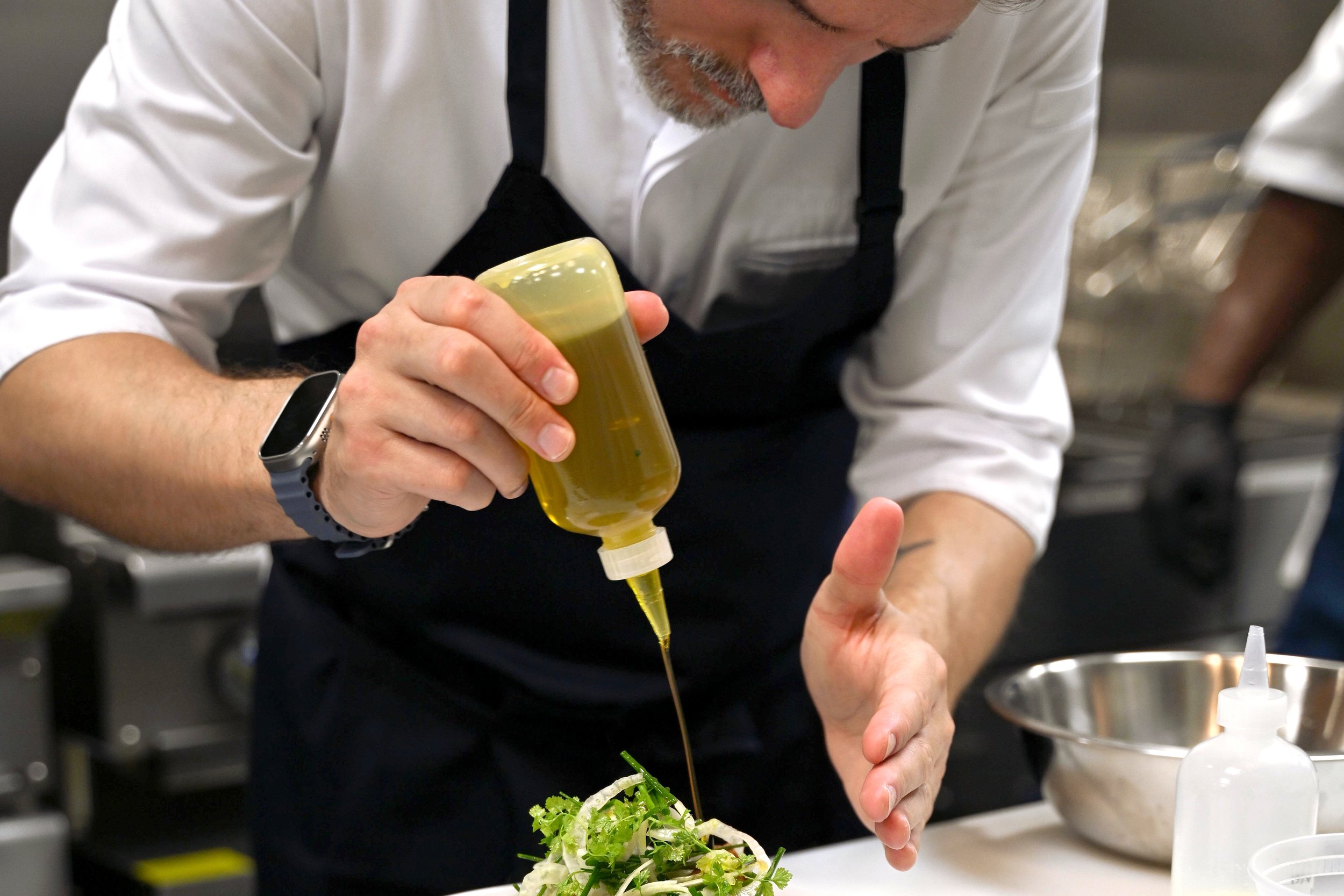 The Blu Fin Chef Sebastian La Rocca