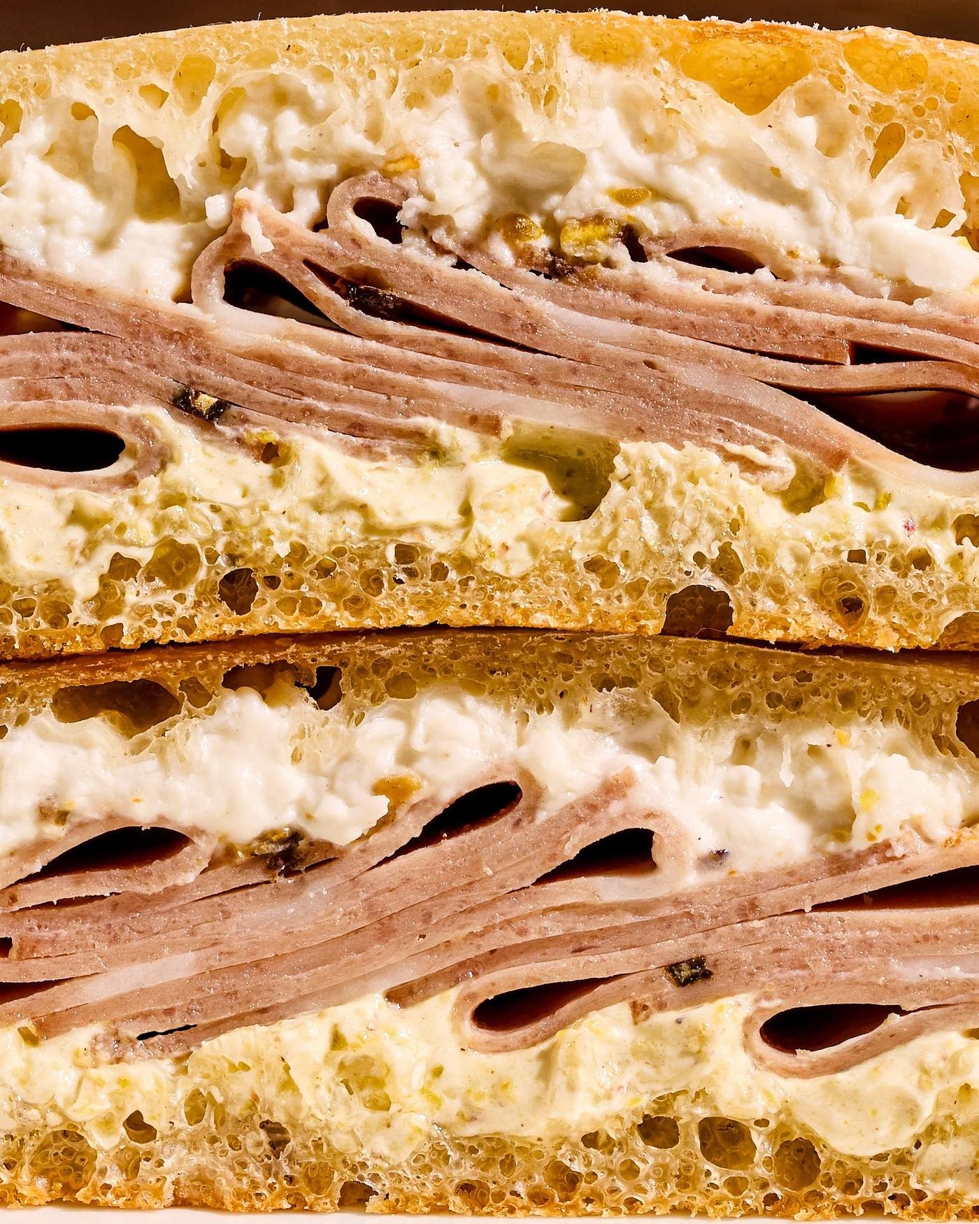 Mezzo Bakeshop Oklahoma City Sandwich Closeup
