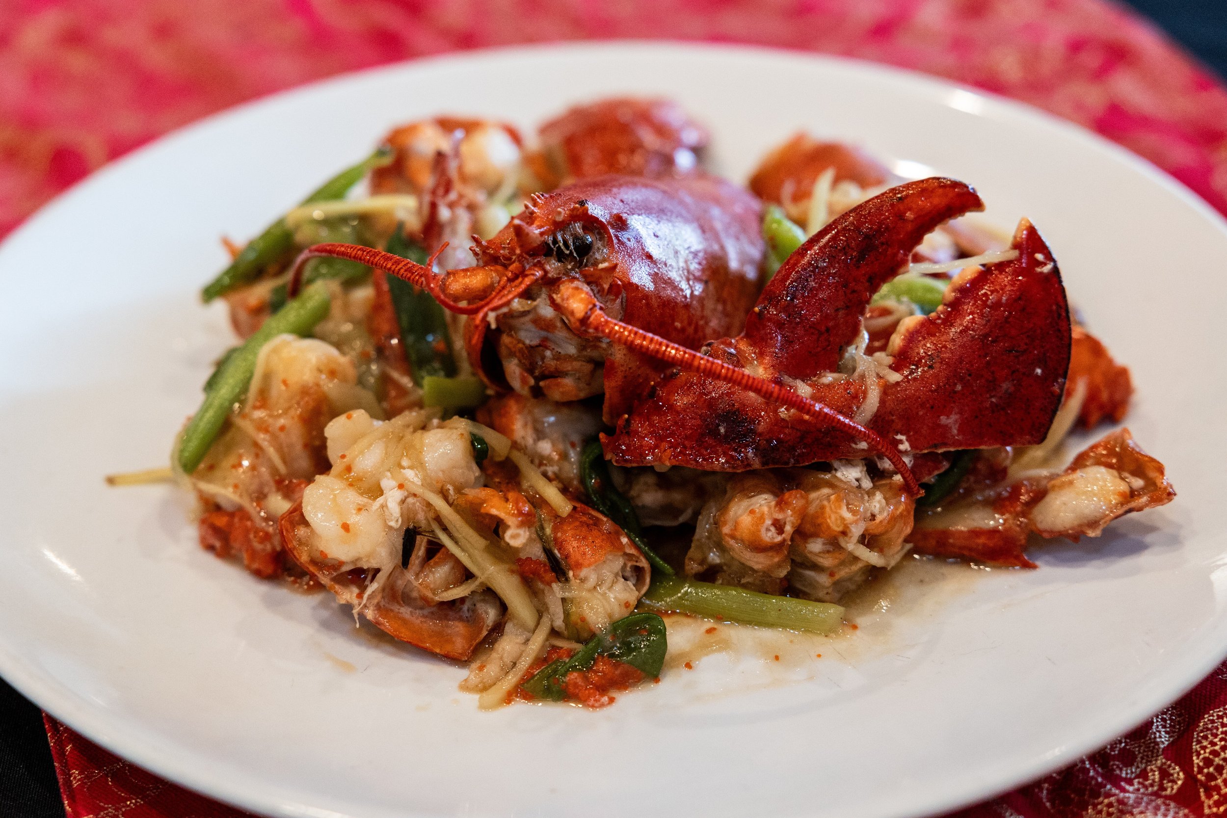 Wan's Chinese Restaurant Fort Lauderdale Ginger Scallion Lobster