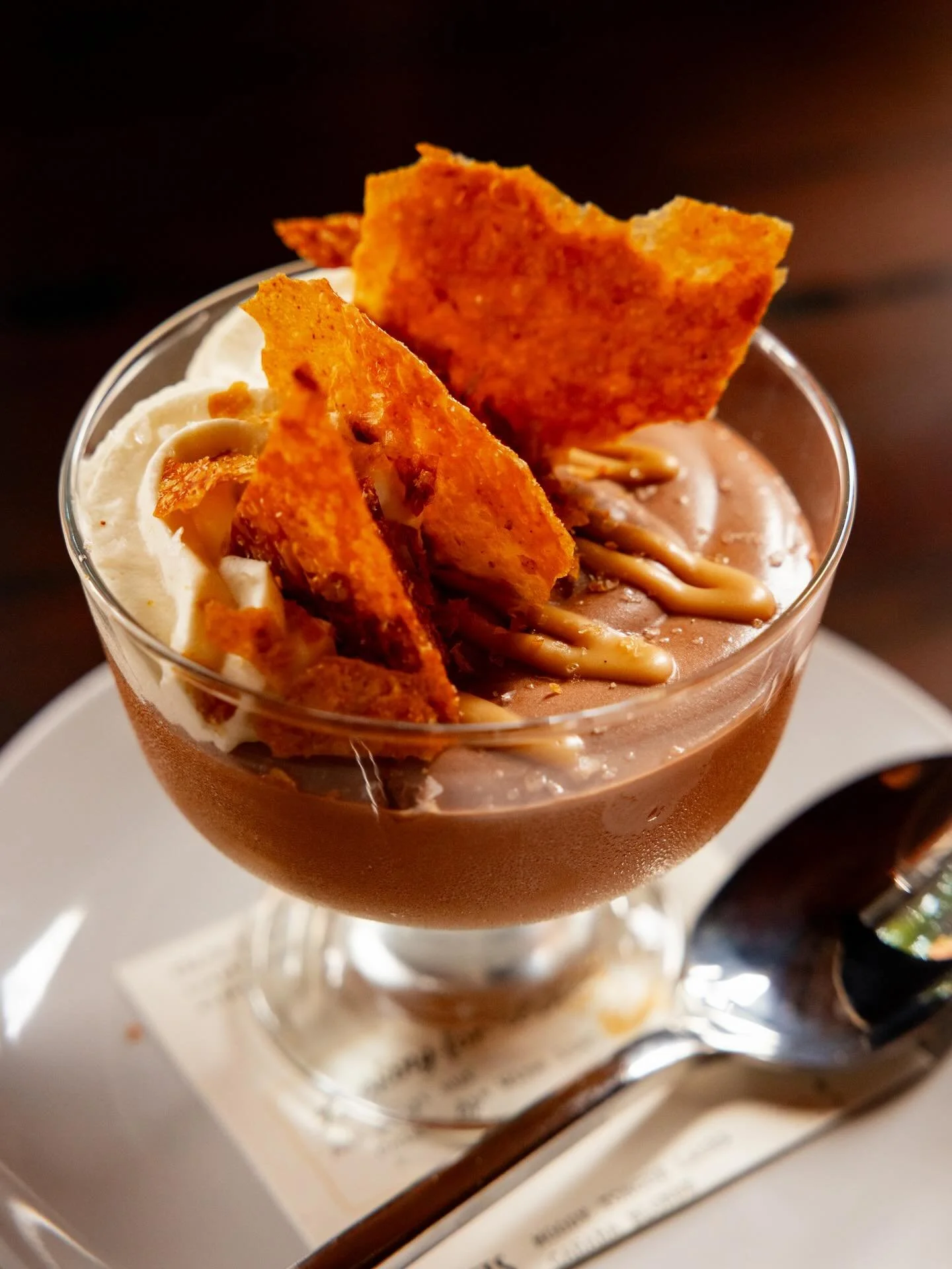 Geri-Martha O'Hara Pizza Grace Birmingham Alabama Dark Chocolate Mousse