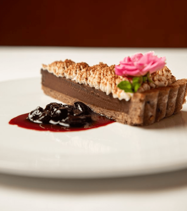 Chef Ashwin Vilkhu The Kingsway Restaurant New Orleans Louisiana Chocolate tart