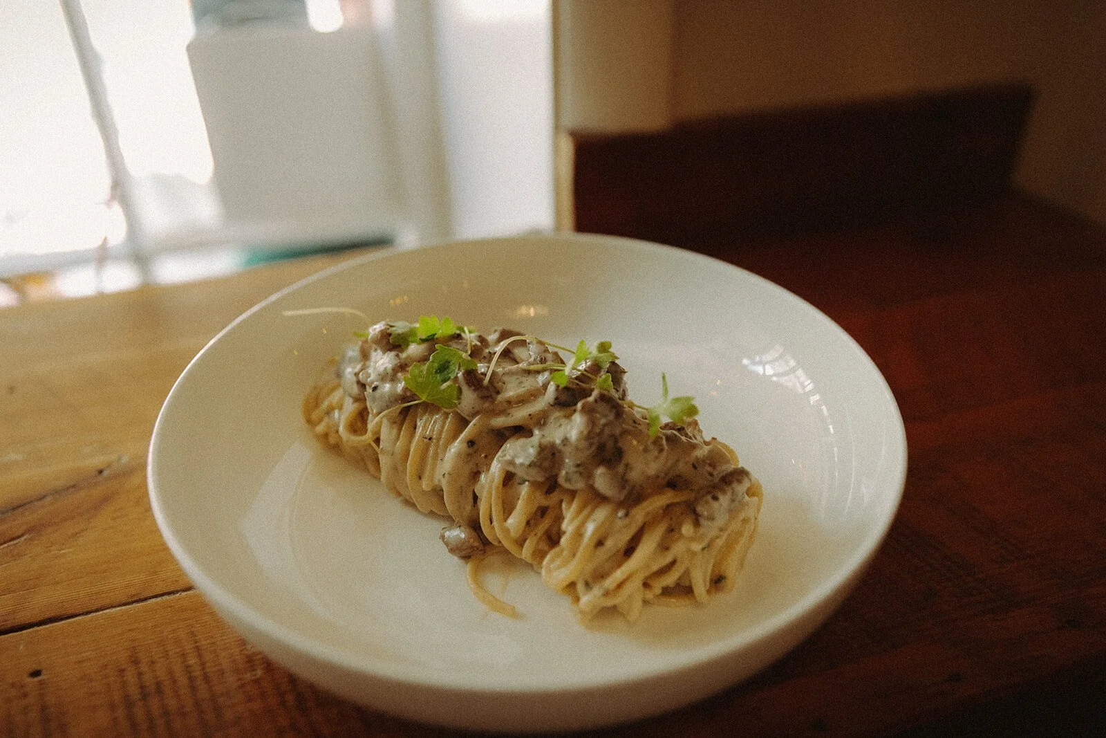 Chef Briana Mansberger The Wine Kitchen Frederick Maryland pasta