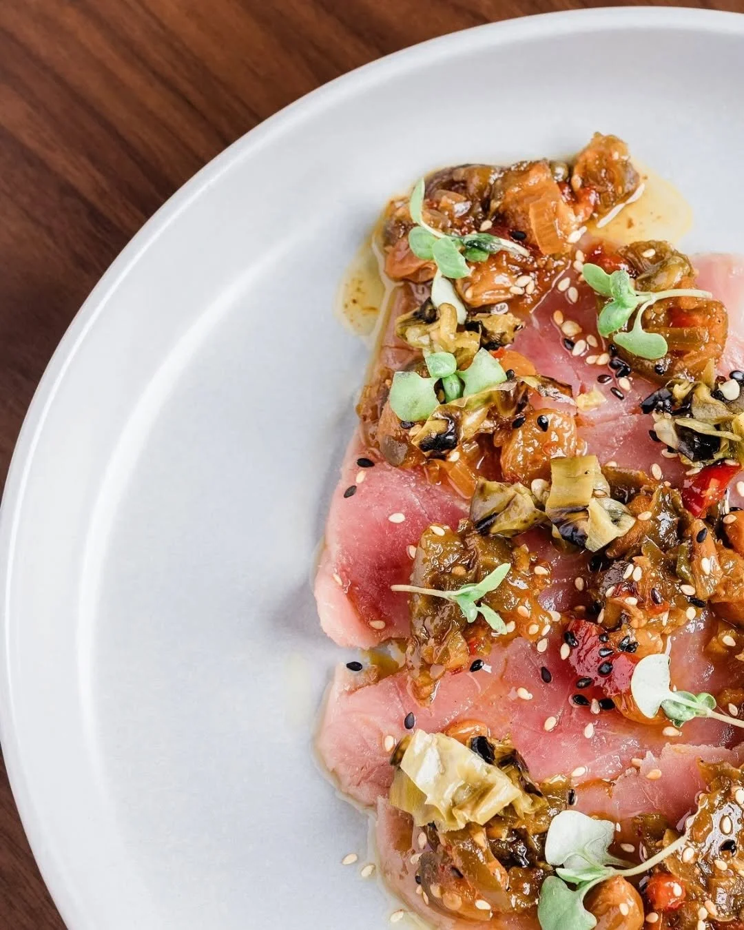 Indaco Alys Beach Chef Dakota Watson Tuna