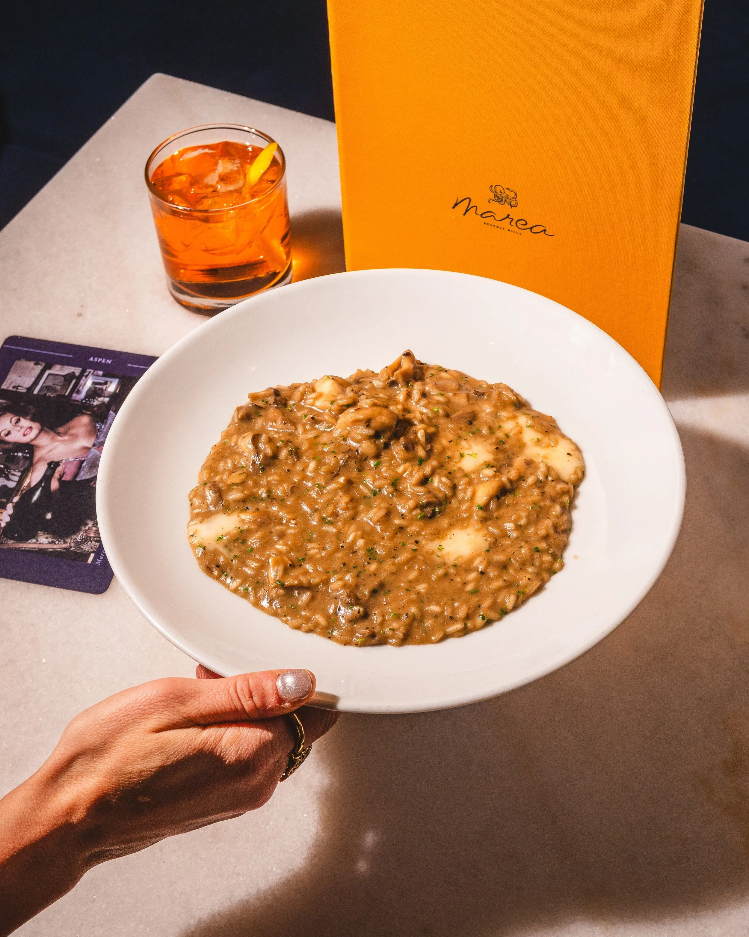 Marea Restaurant New York Beverly Hills Aspen Risotto