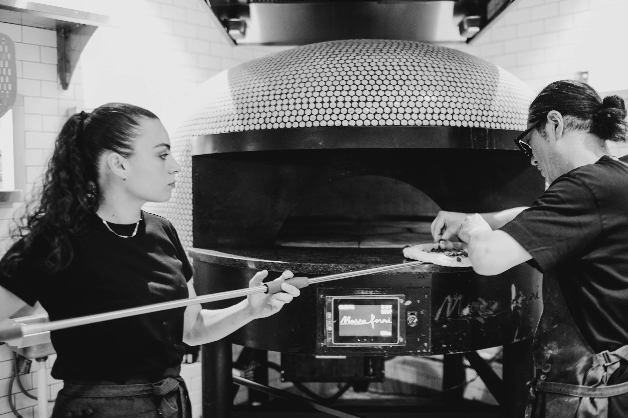 Royale Pizza Napoletana Miami Beach pizza oven