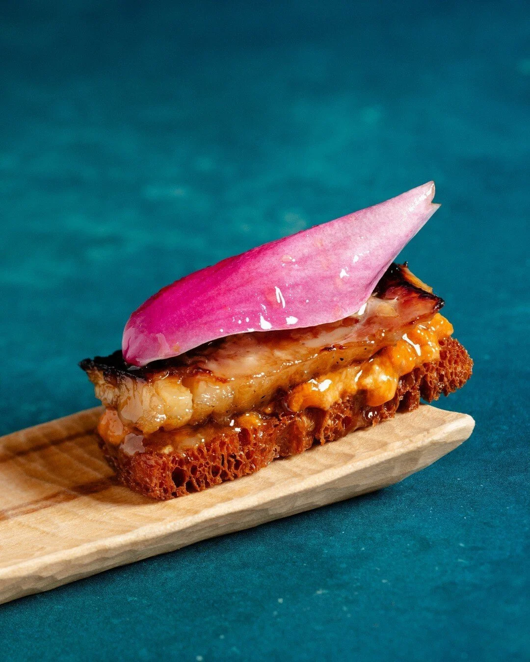 Smyth Chicago BBQ unagi and Maine Uni on milk brioche