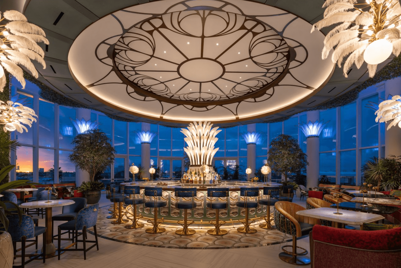 Club at Pier 66 Fort Lauderdale Brad Kilgore Garden Room Bar