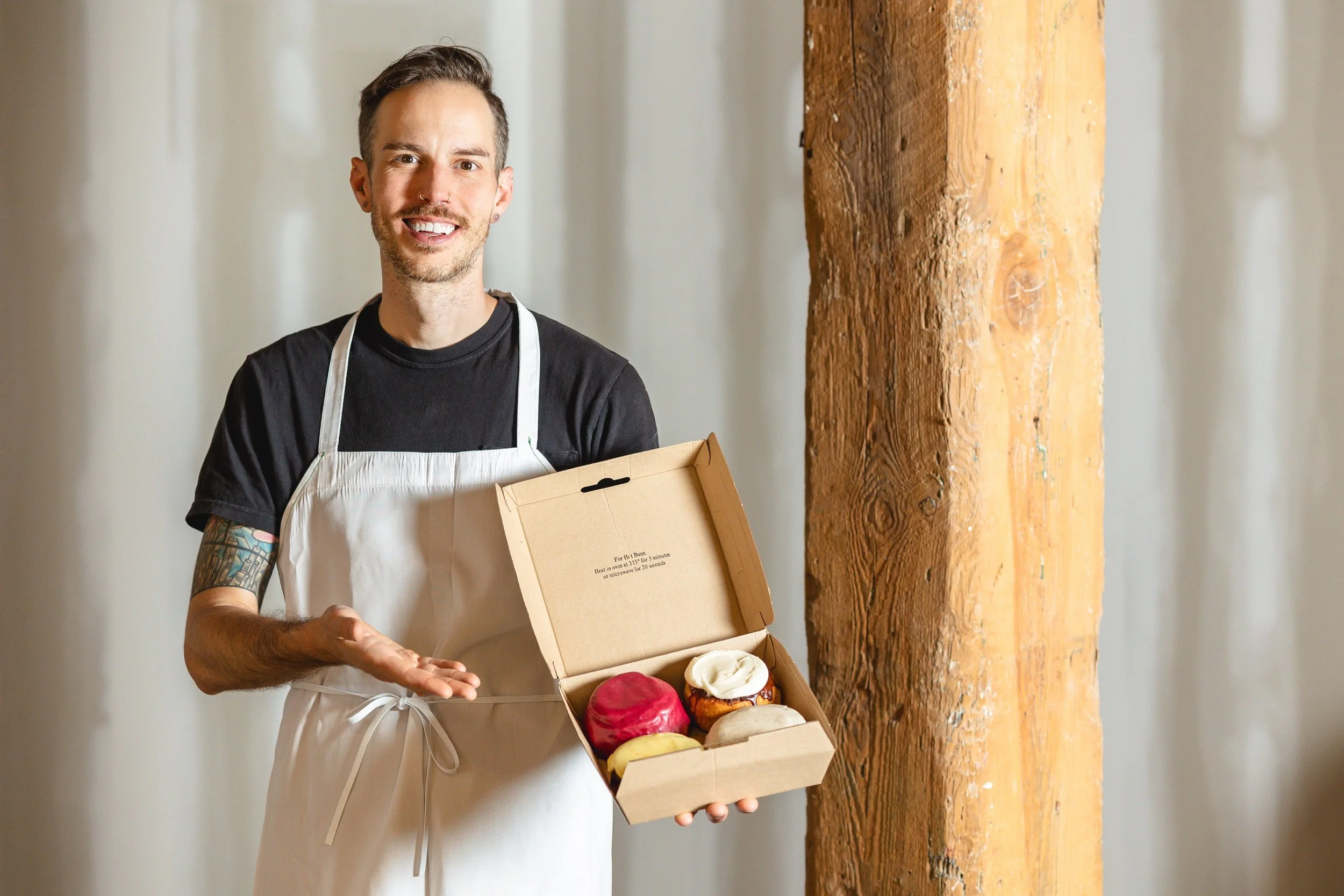 Chris McLaurin Lutra Cafe & Bakery Durham American Tobacco Campus