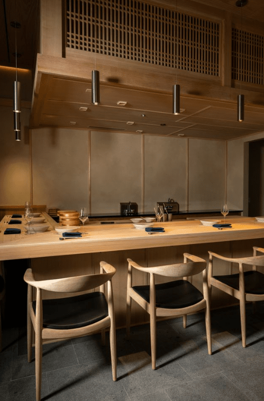 YASU Omakase Miami Design District counter