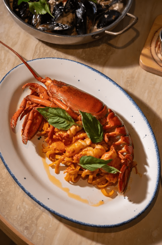 Manoli Greek restaurant Coconut Grove Chef Emmanouil Aslanoglou Lobster