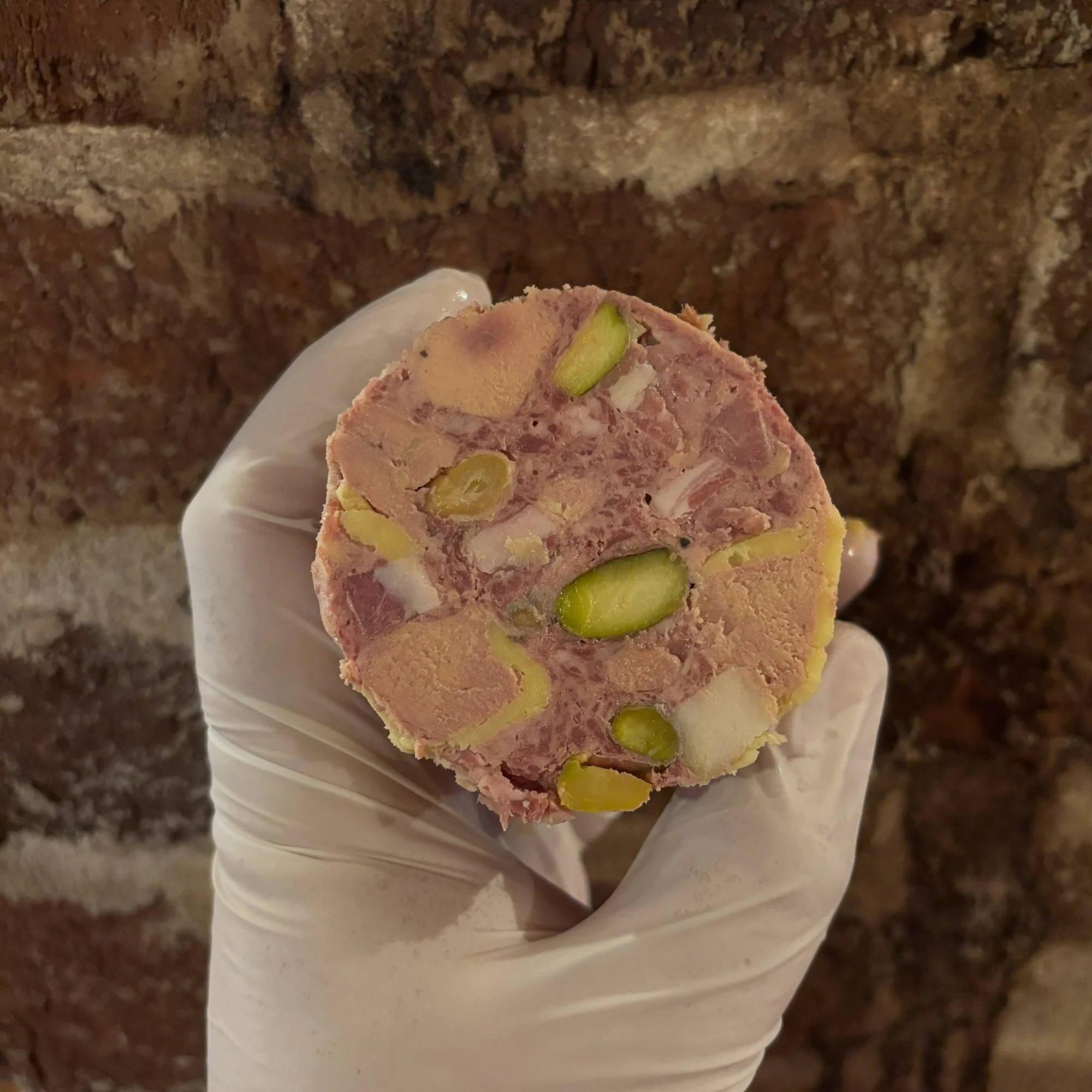 Gourmand Asheville Terrine Pistachio Slice
