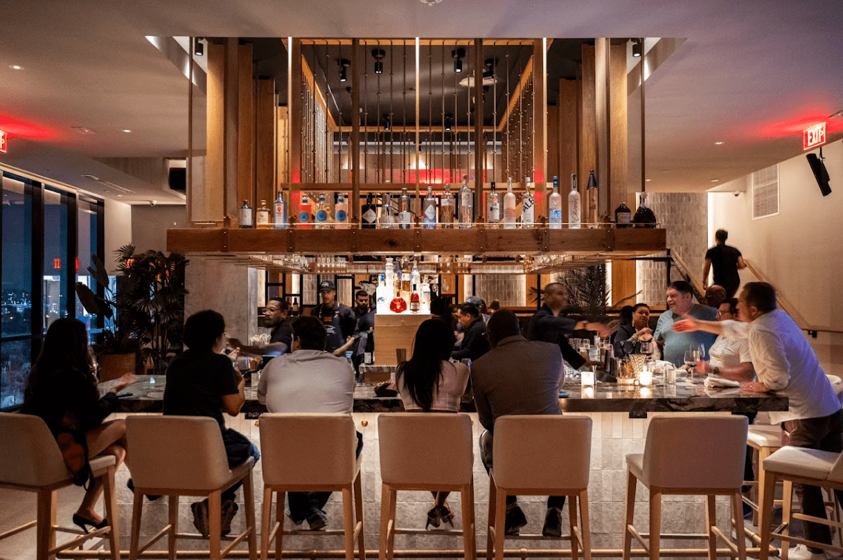 Brooklyn Chop House Restaurant Miami Review Bar