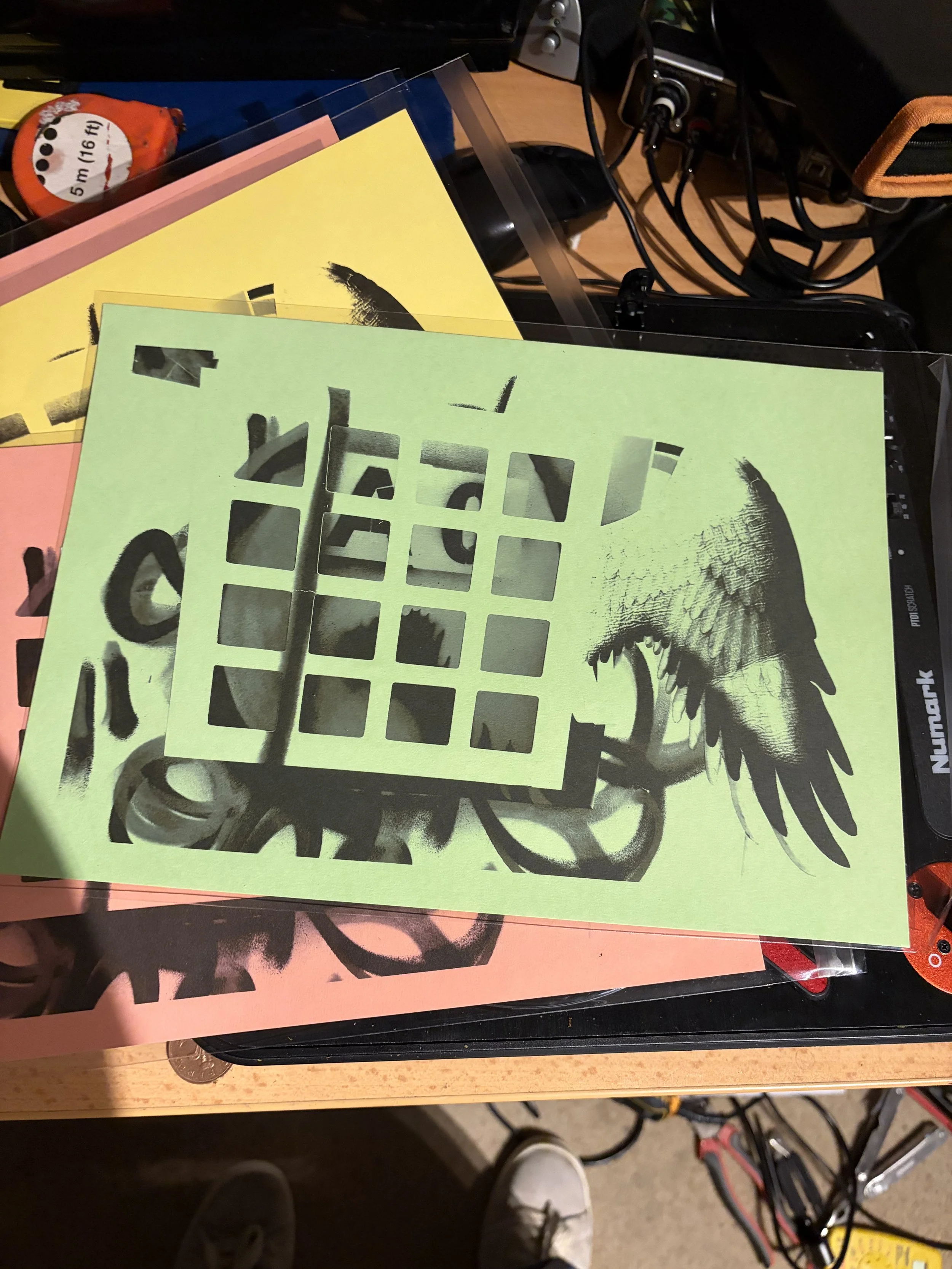 Sky high-Studio proof print A4 Limited 1/3
