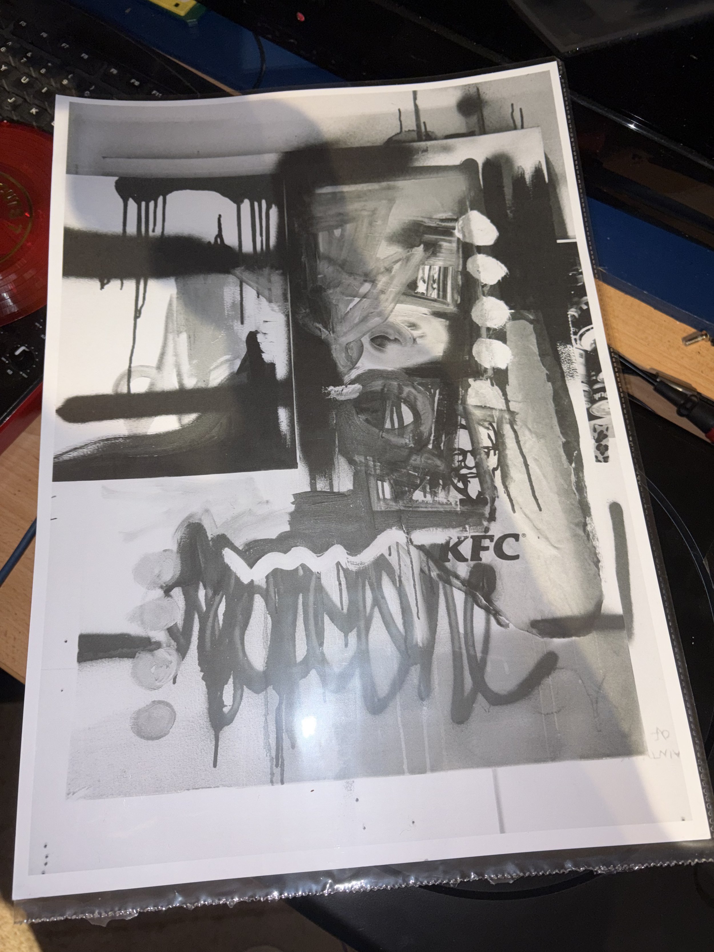 Transitory-Studio proof print A3 edition of 5