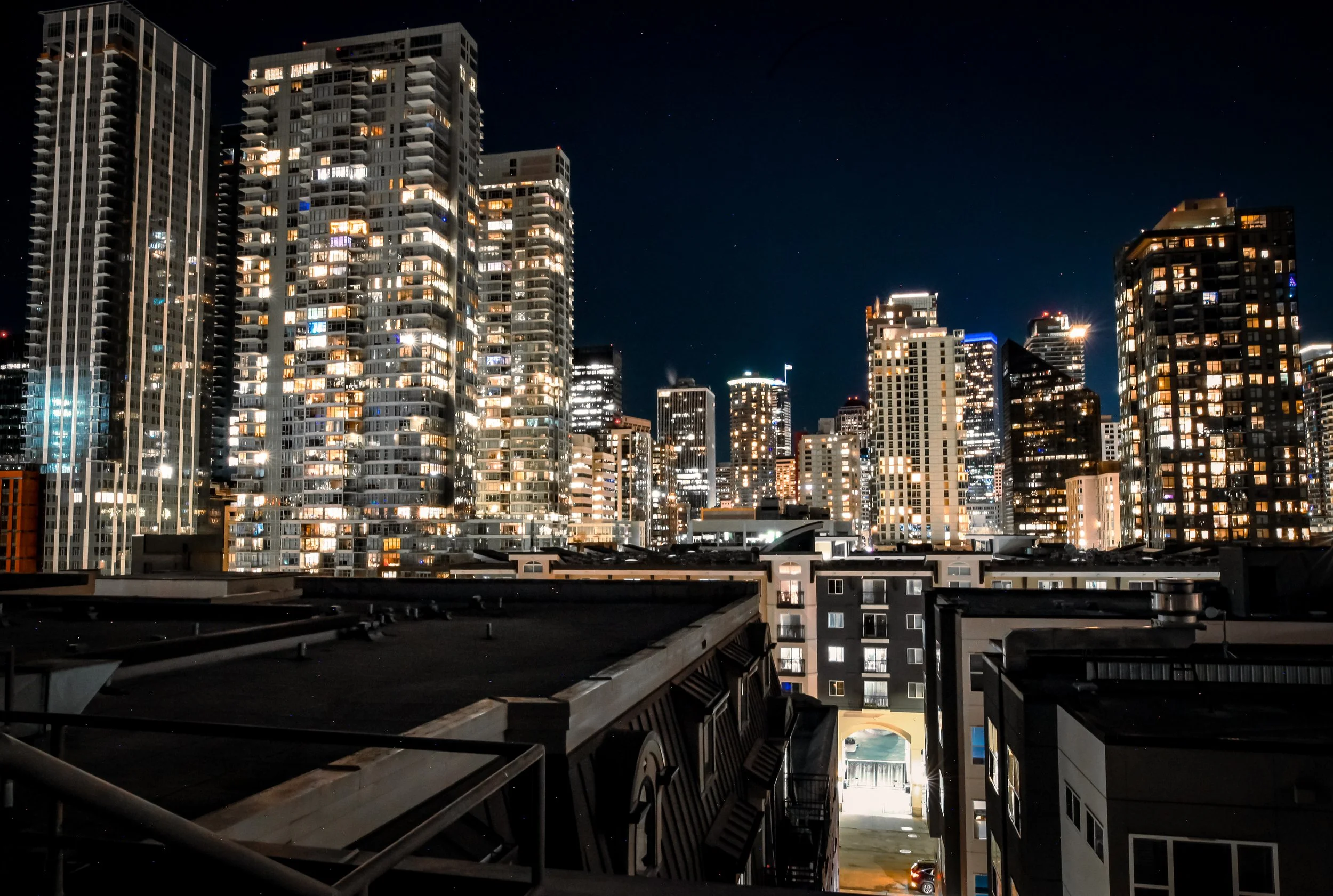 Seattle Rooftop. 