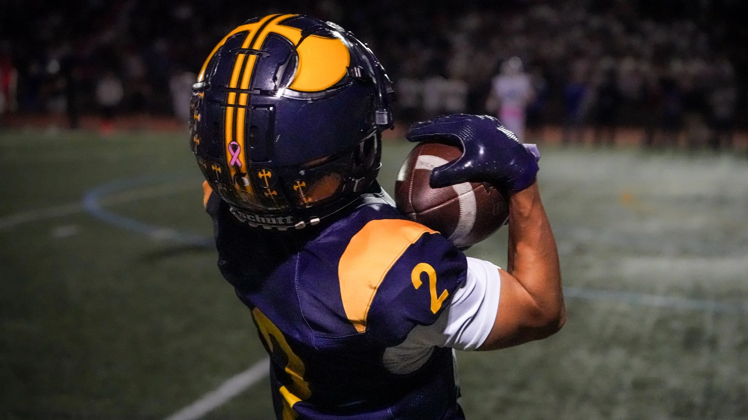 Oak Ridge sideline catch 