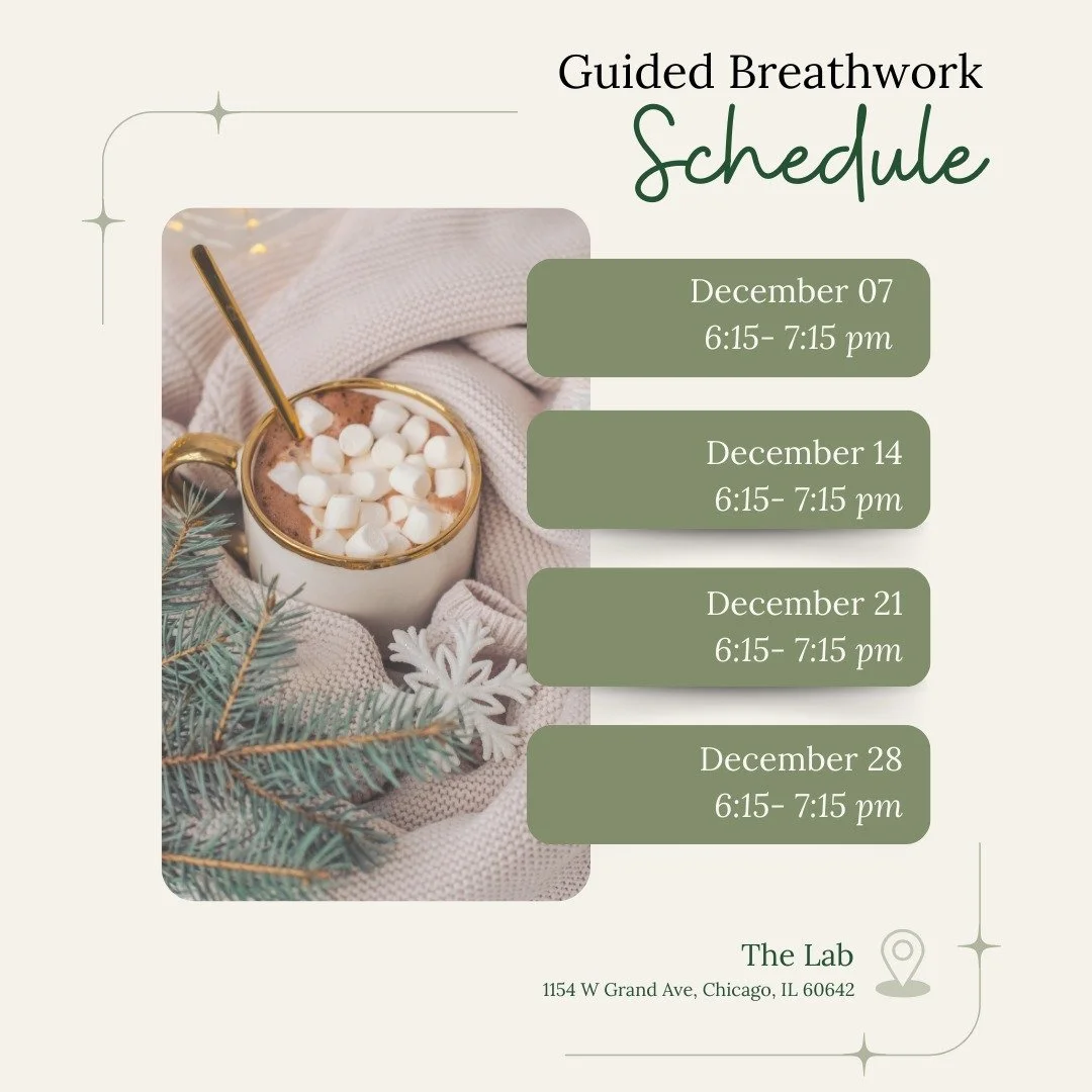 Hard to believe there are only 4 more Sunday Pranayama classes in 2025. There's a wonderful group of people that show up every week and I have absolutely loved getting to know them. There's still time to join us before the year's over - I hope to see