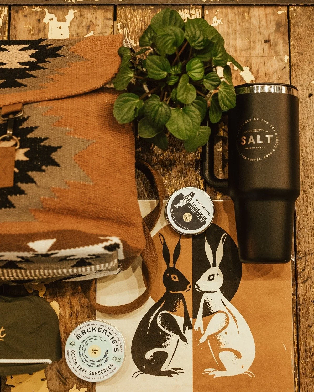 Our shelves are everchanging with so much goodness, that this post is merely a highlight of what we have in stock. Delicious books with tasty recipes, quality ingredients like our Graza oils and Jacobson Sea Salts, snacks,  art prints, cozy sweaters,