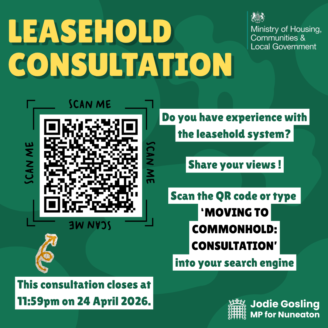 Changes to Leasehold