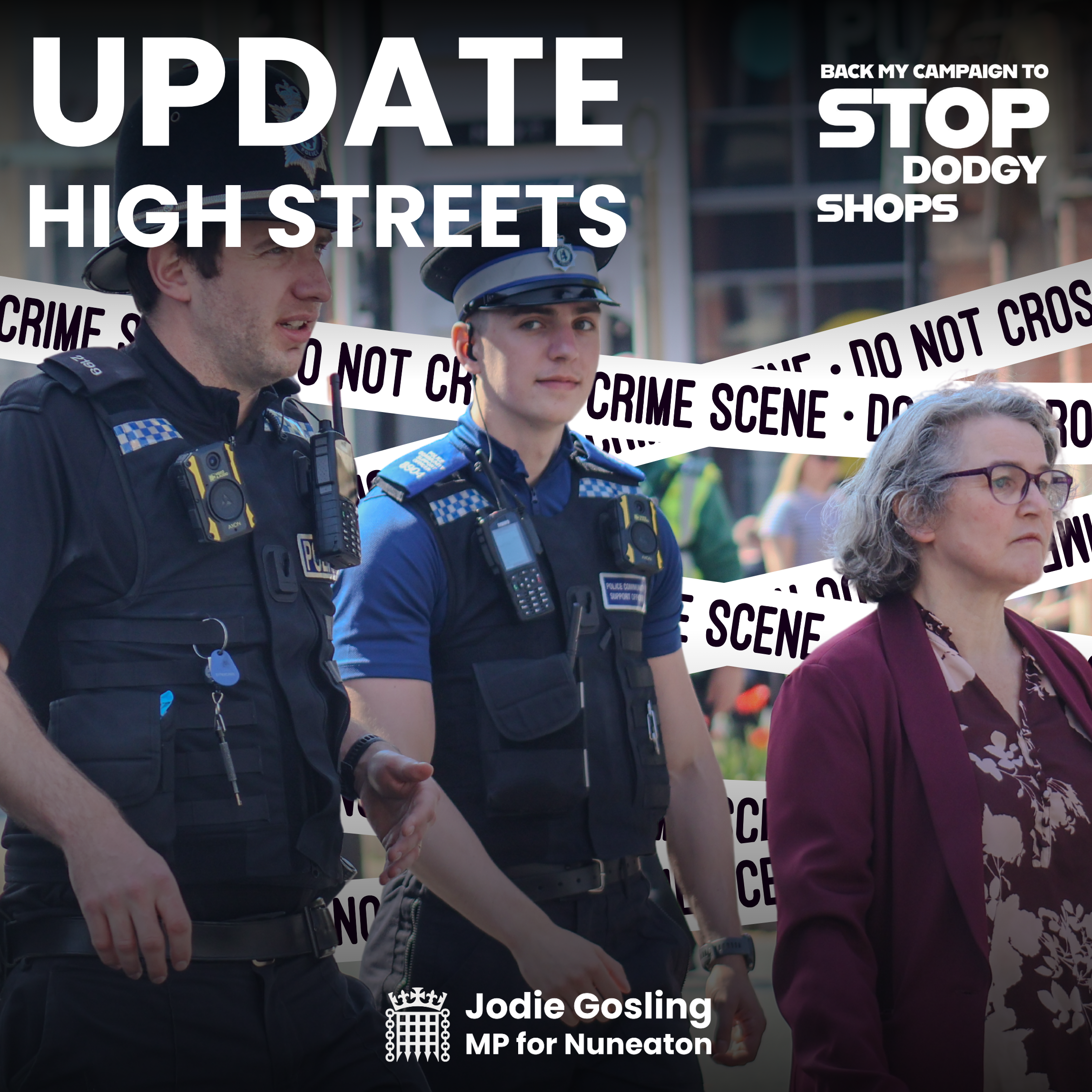 New Measures to Tackle Criminal Activity on High Streets