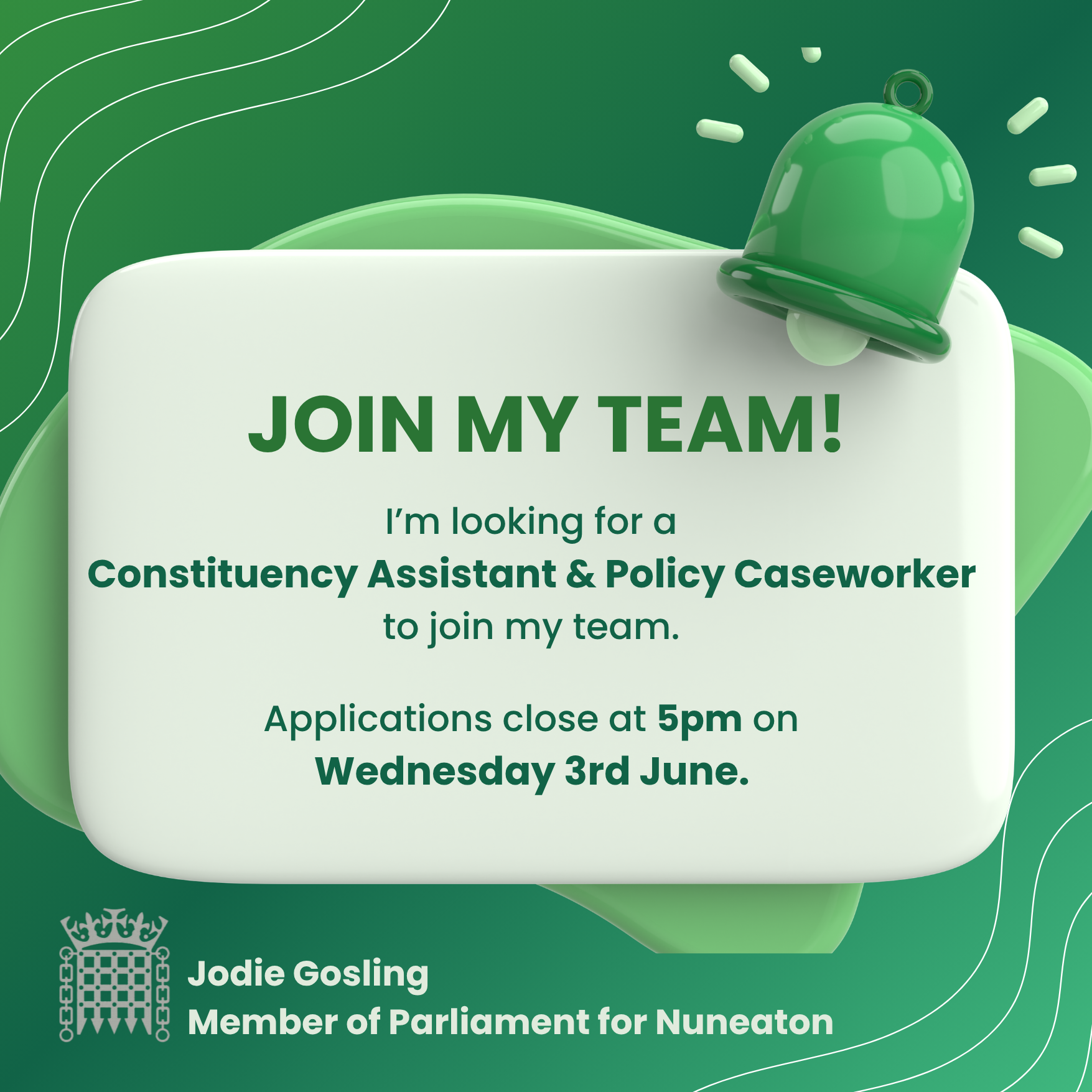 I’m hiring!