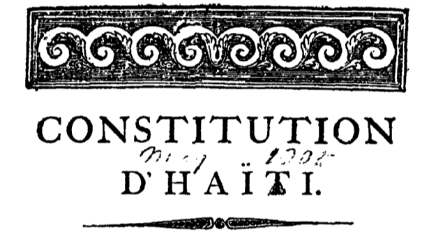 Haiti's Constitutional Choice: A State for All or Few?