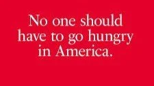 Christian Outrage: No One Should Go Hungry