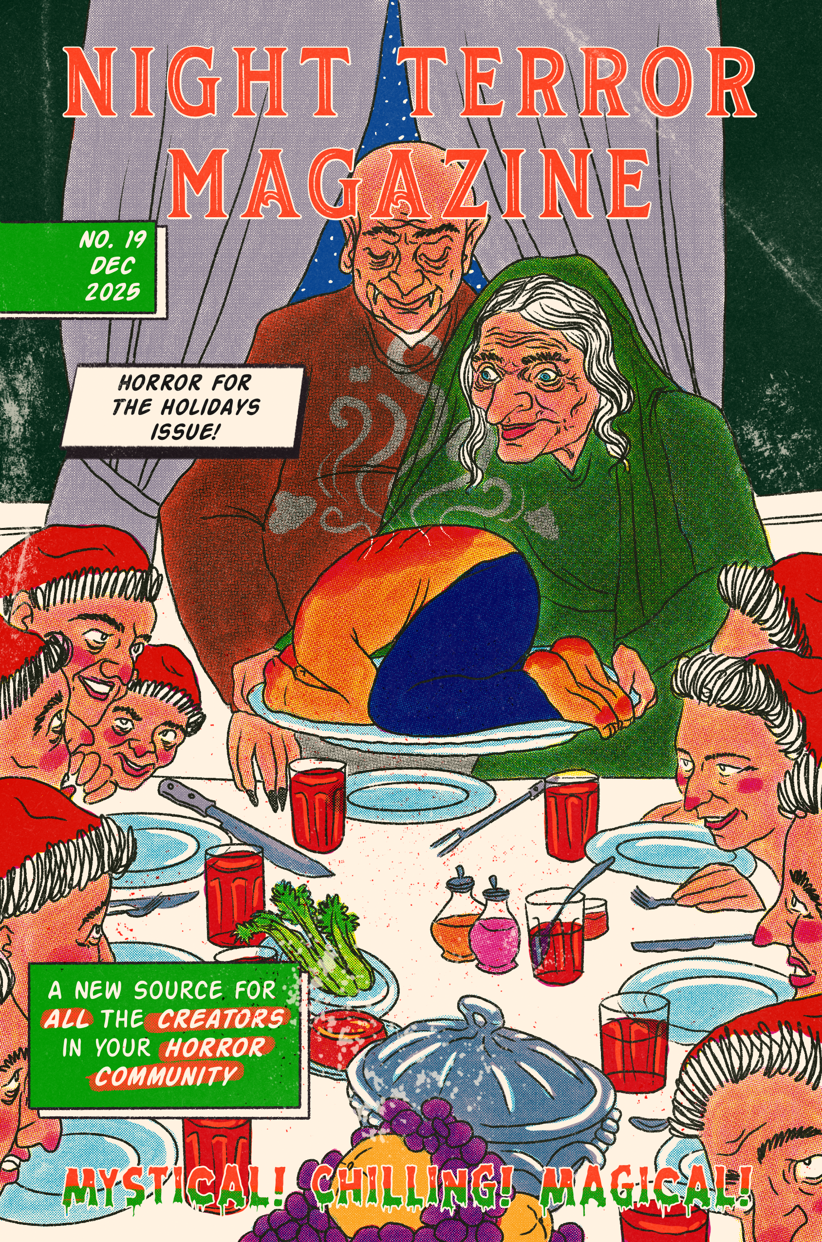 Night Terror Magazine, Issue 19 "Horror for the Holidays"