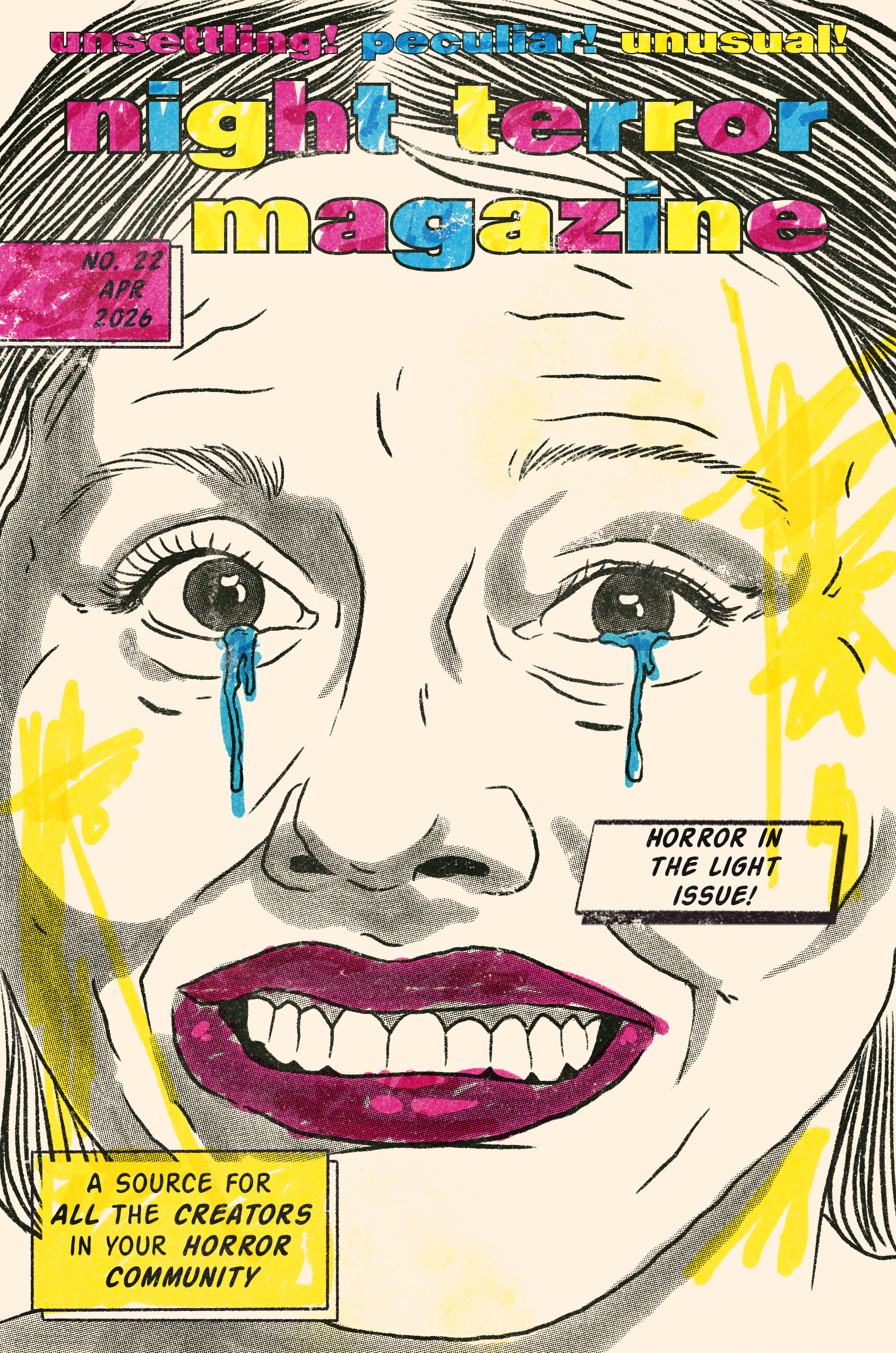 Night Terror Magazine, Issue 22 “Horror in The Light"