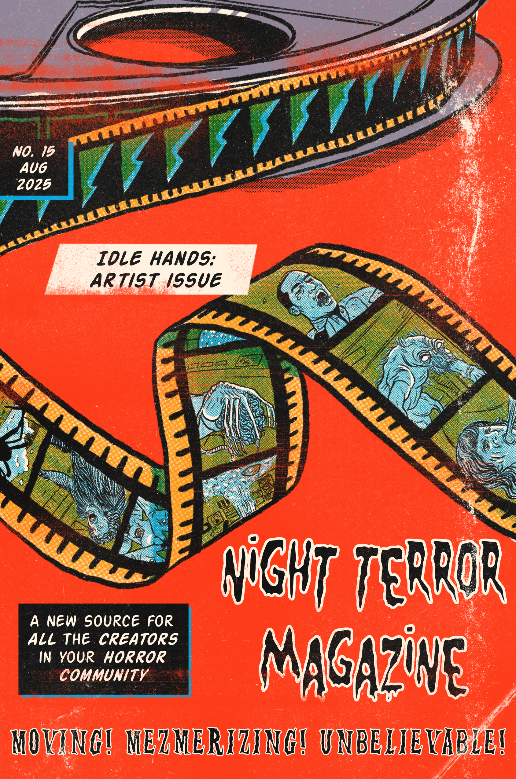 Night Terror Magazine, Issue 15 "Idle Hands: The Artist Issue"