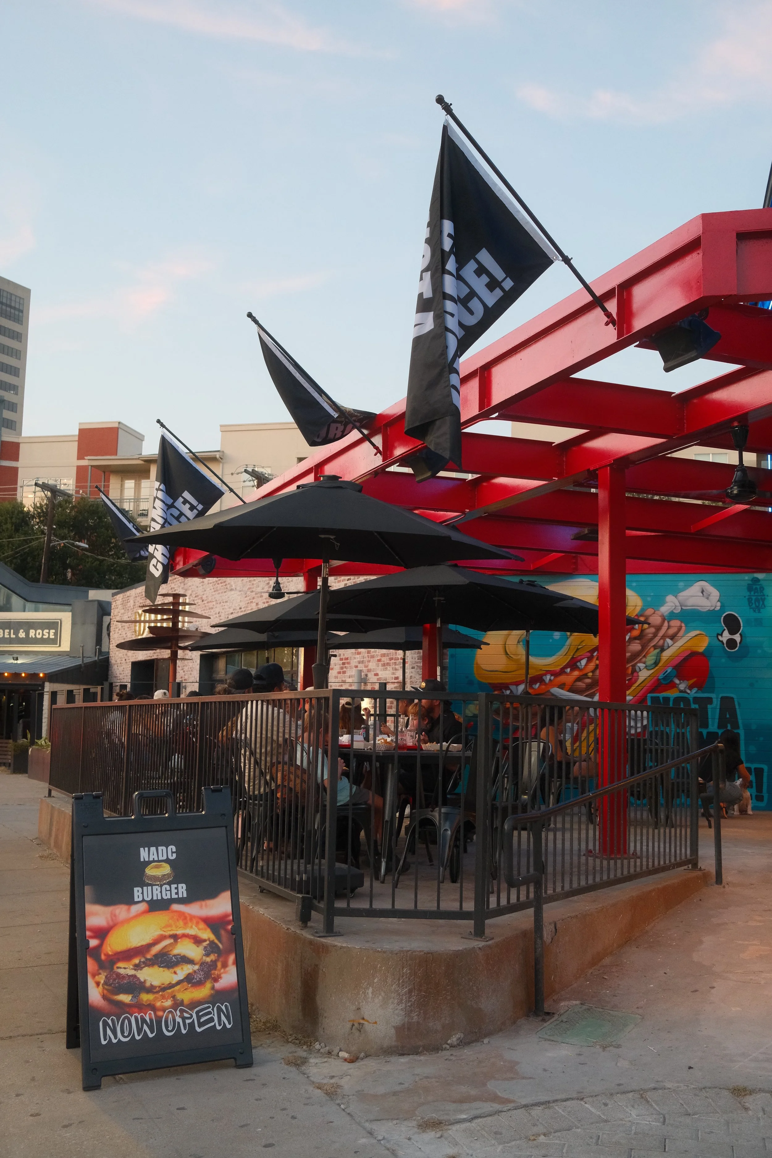 best burgers in Dallas, NADC Burger serving 100% wagyu burgers