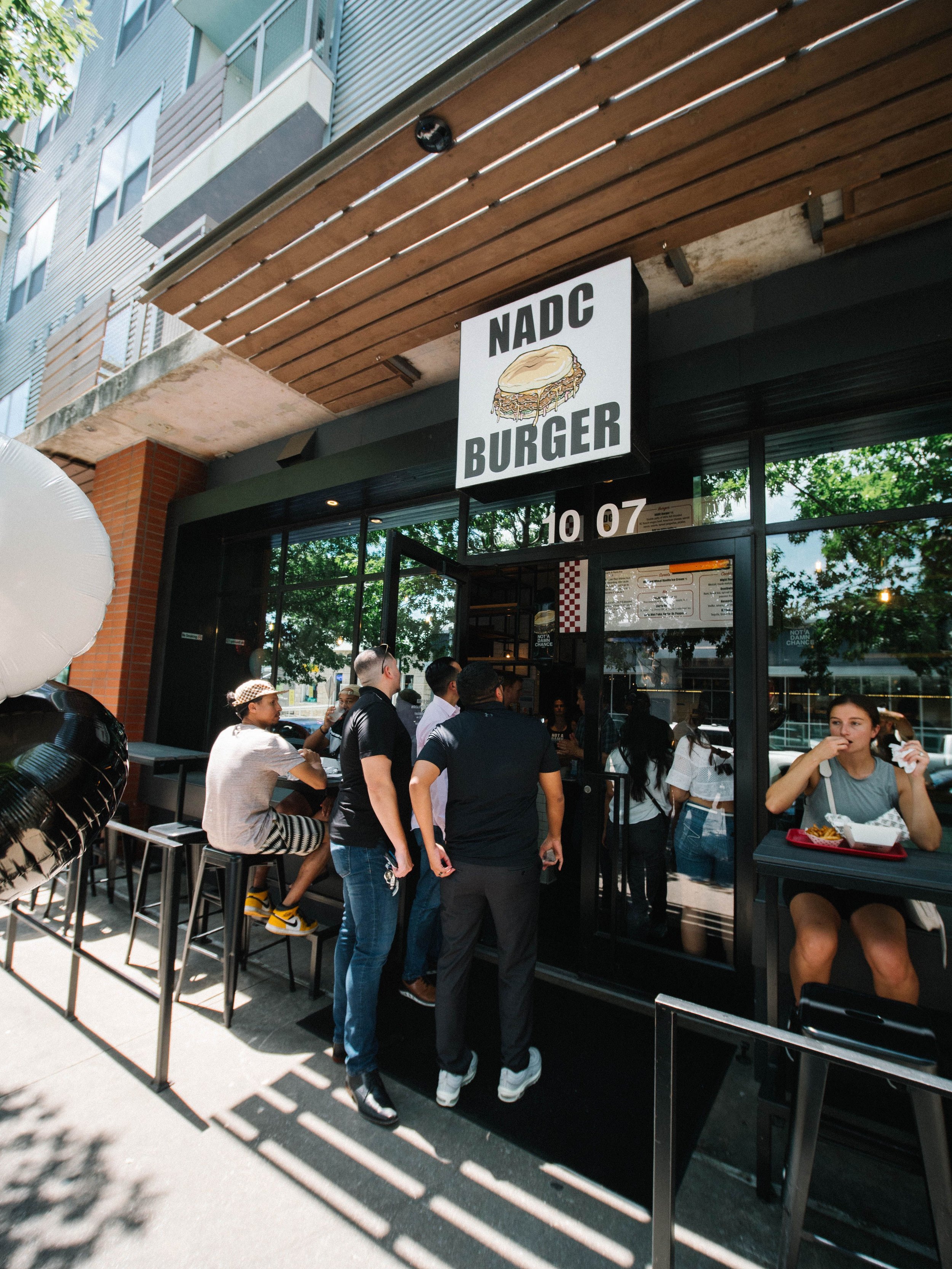 NADC Burger, best burgers in Austin. 100% wagyu burgers and 100% beef tallow fries