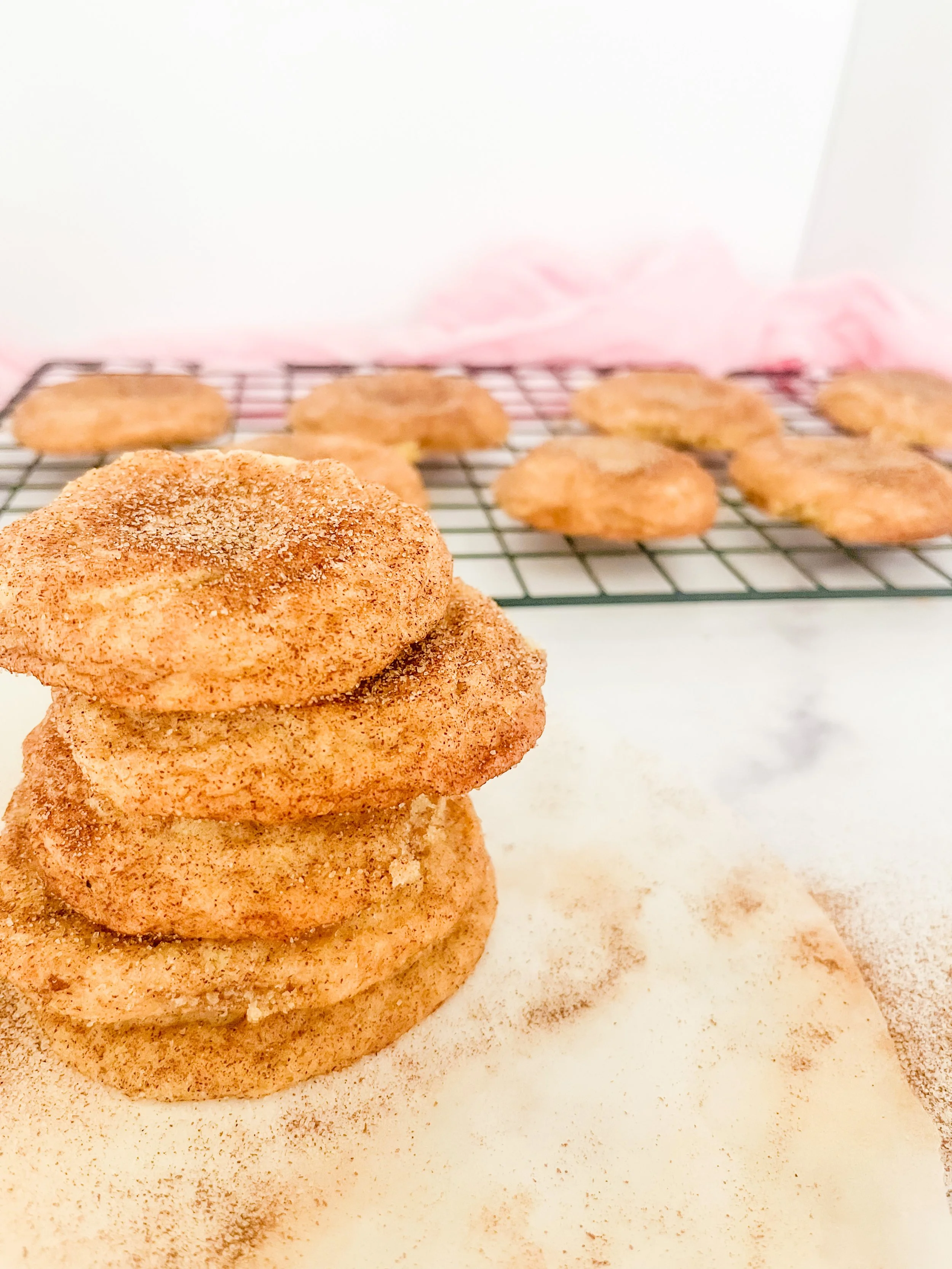 The Best Soft &amp; Thick Snickerdoodle Cookies 🍪