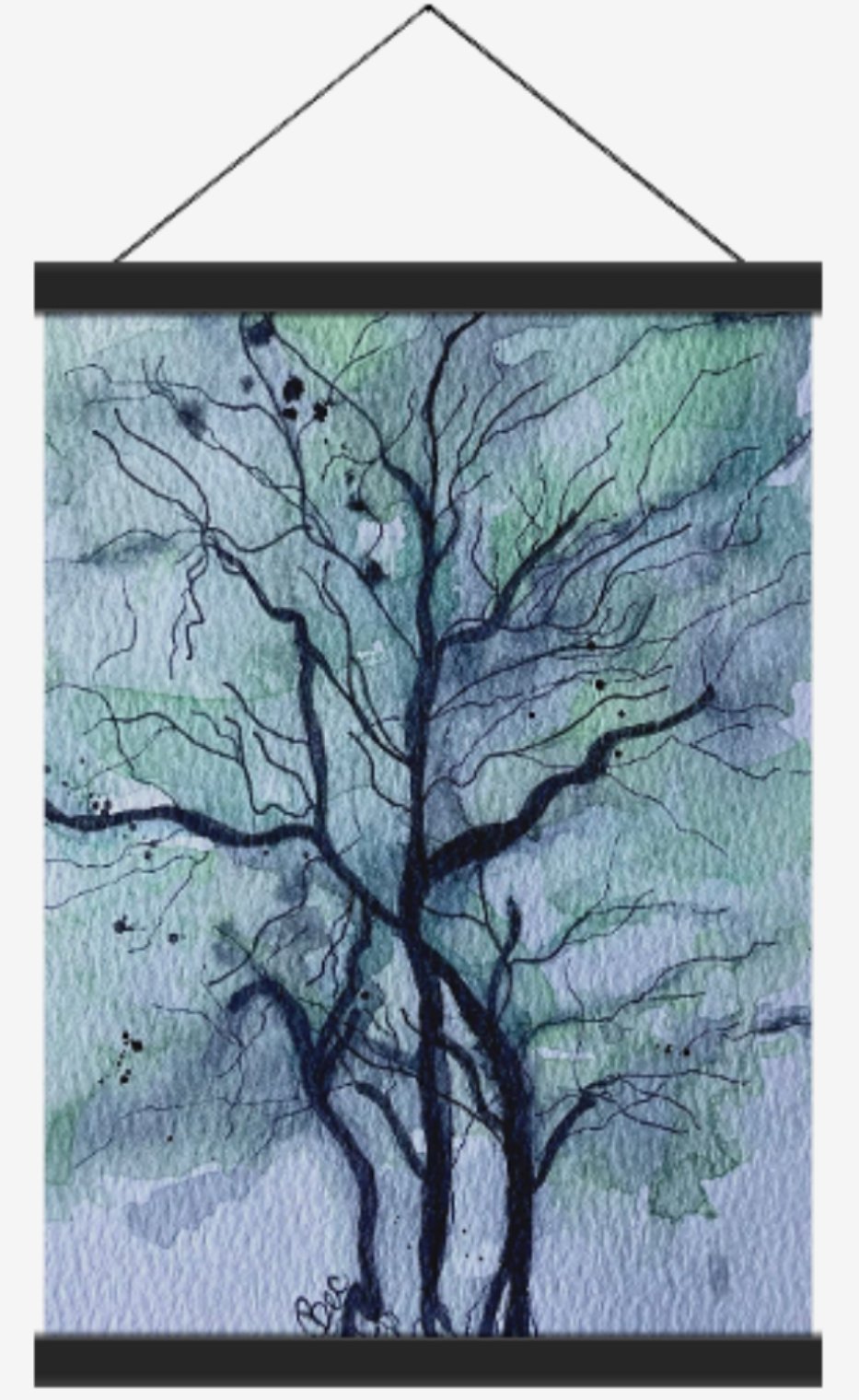 Fall Away : Hanging Canvas