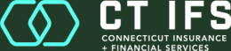 Connecticut Insurance + Financial Services logo with hexagon design