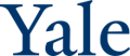 Yale logo in blue text.
