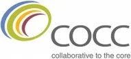 COCC logo with circular design and the tagline 'collaborative to the core'