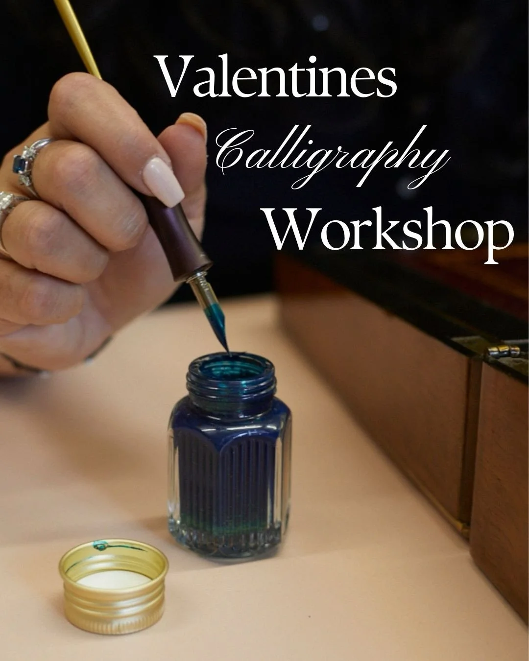 Valentines Cocktails and Calligraphy 

13th February 
7pm
At @thelabcambridge Cocktail Bar

Join me for an evening of calligraphy, great company, excellent drinks and a whole lot of wellbeing. 

Part of the @lovecambridge_  Arts Festival 

Here&rsquo