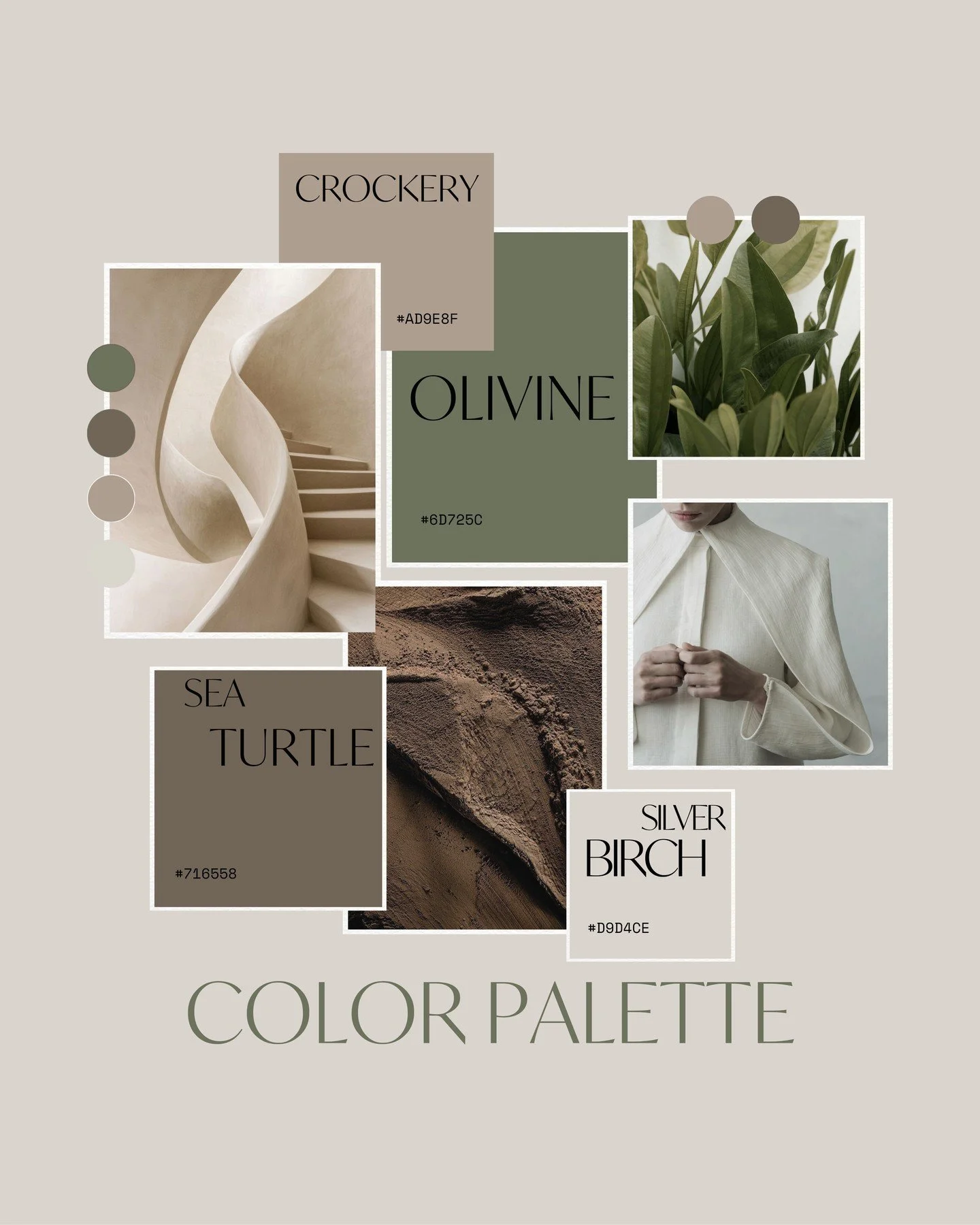 Rooted in calm. Elevated by craft. Inspired by nature.⁠
These are the hues of our new identity.