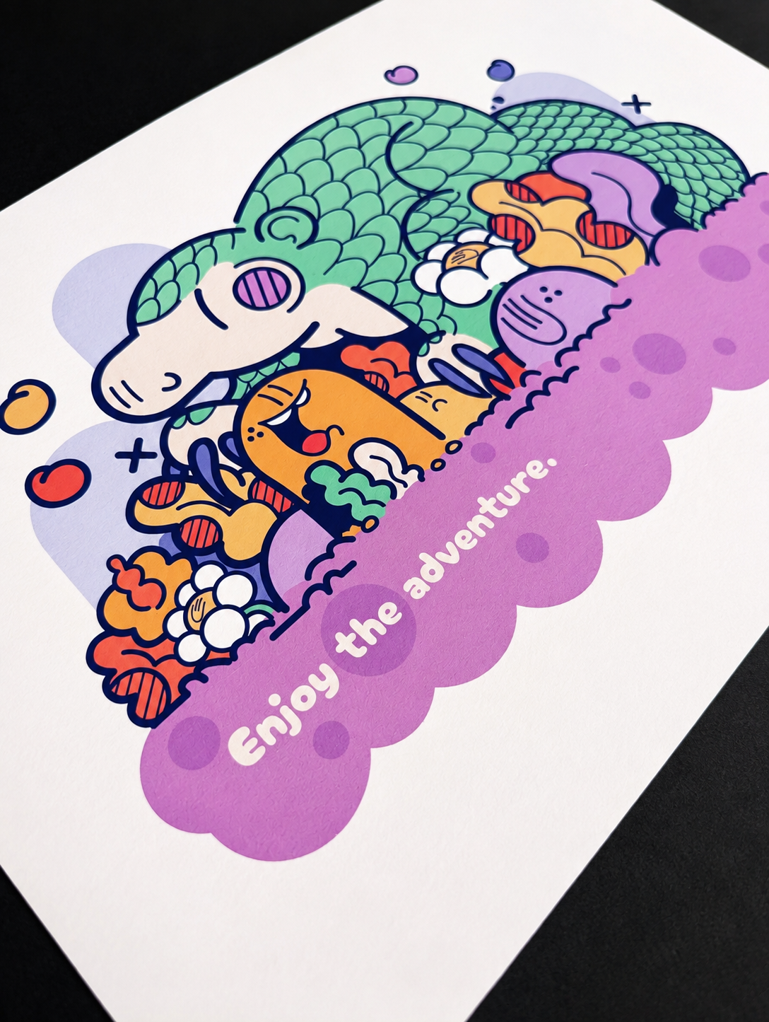 Enjoy the adventure - Kids' print