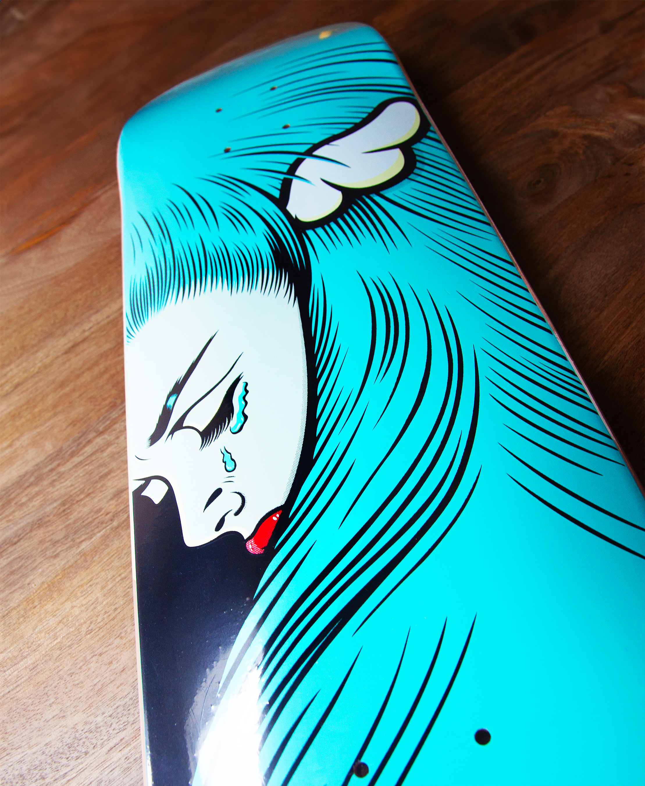 Cry Baby Skateboard deck - D*Face