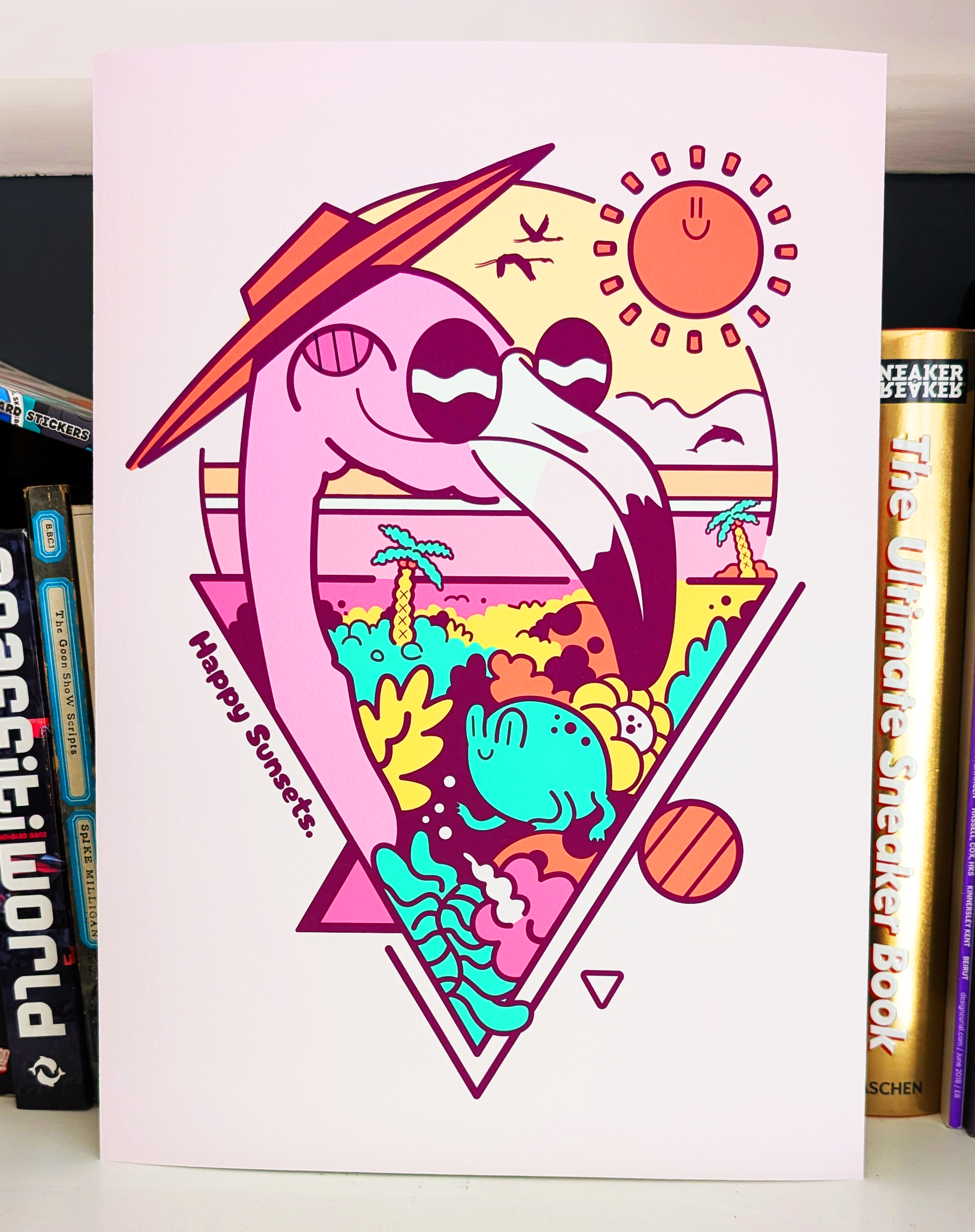 Happy Sunsets Kids' print