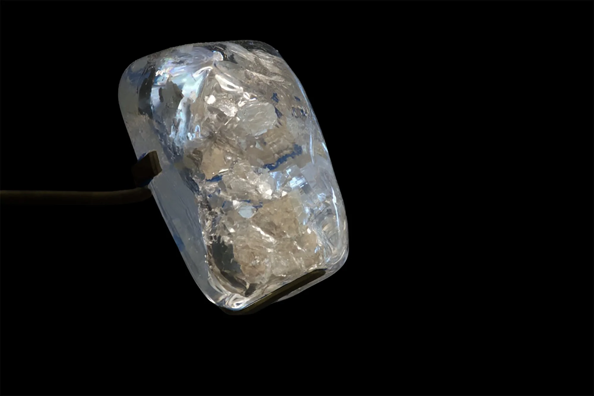 Geologic Object (2025)
Glass, Hand-sourced Mica