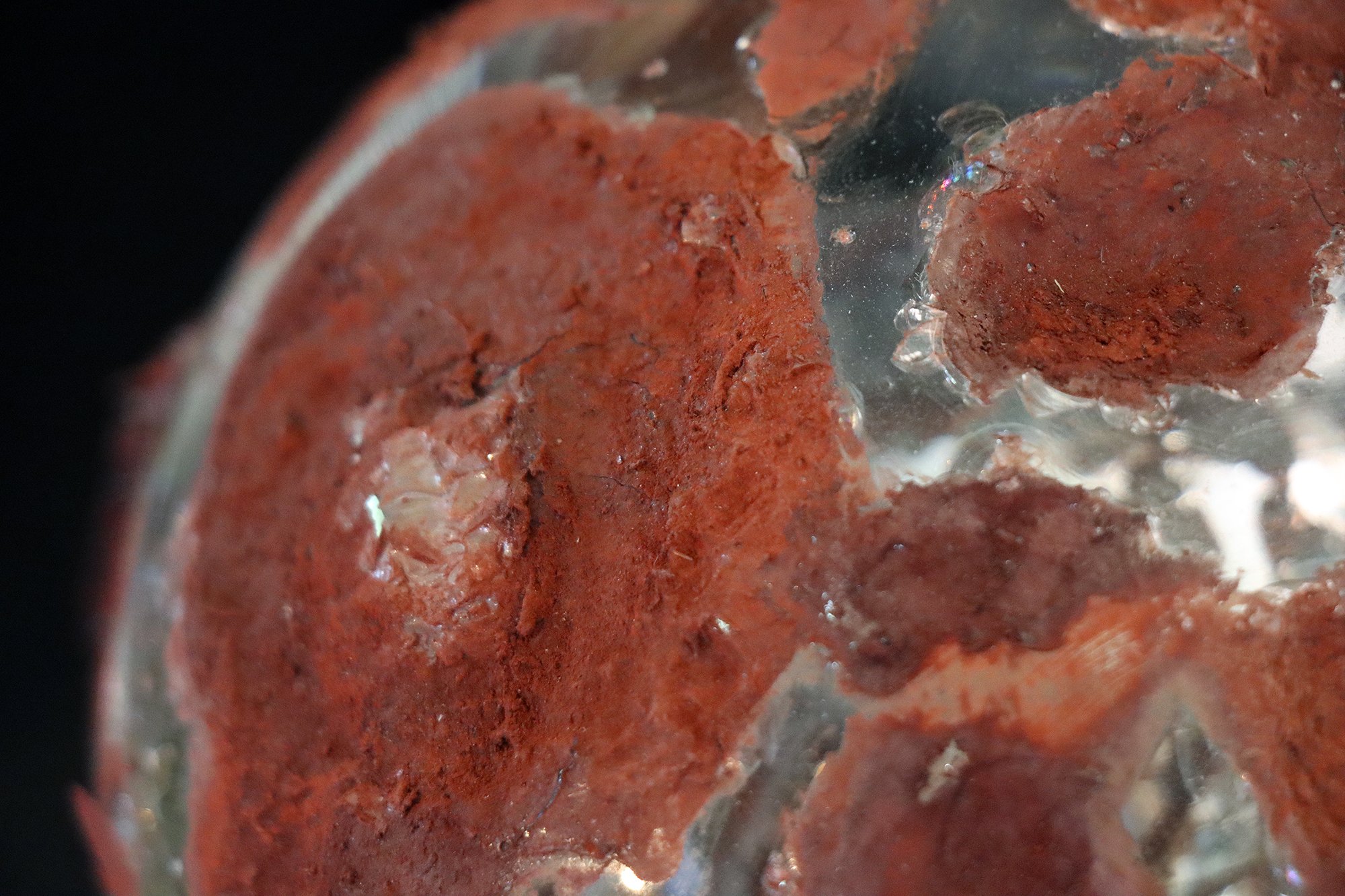 Impact Object (2025)
Glass, Silver, Iron Oxide